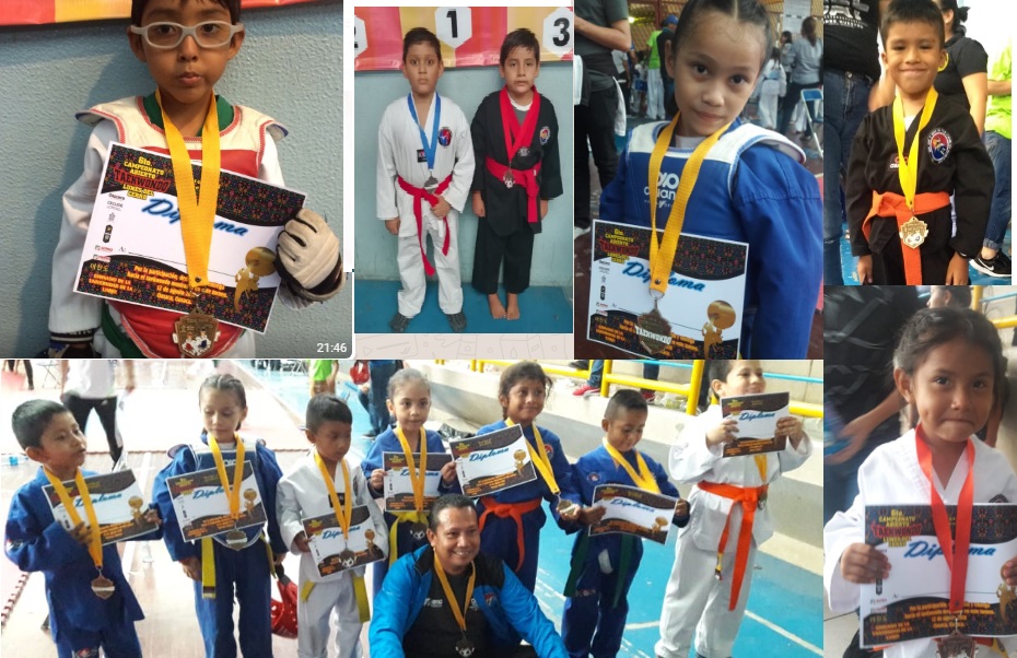 La Escuela Taekwondo Guerreros Indomables Huatulco regresa con 45 medallas de Oaxaca