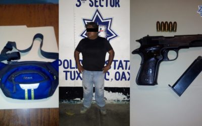 A disposición dos varones por portación ilegal de arma de fuego