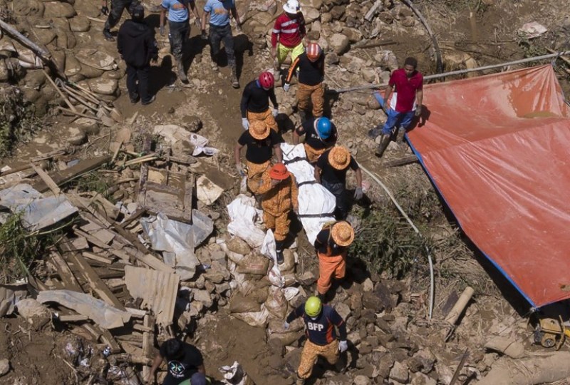 El colapso de una ladera tras el paso de mangkhut deja 16 muertos en Filipinas