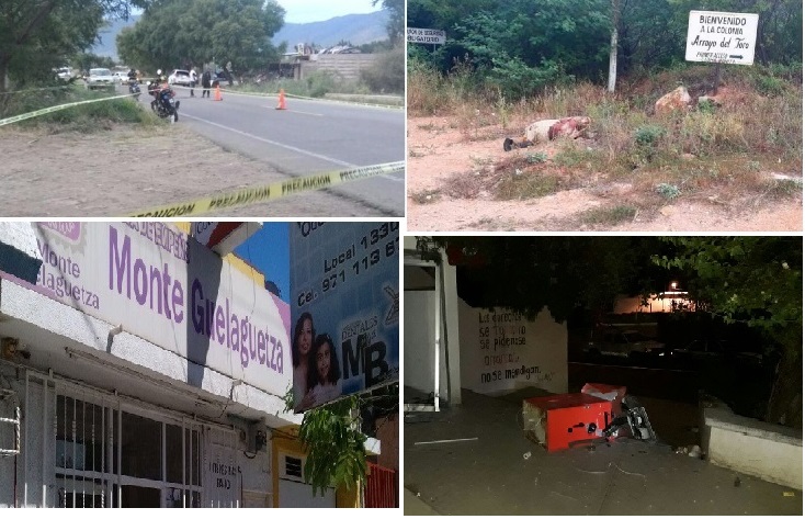 RECUENTO DE HOMICIDIOS EN OAXACA