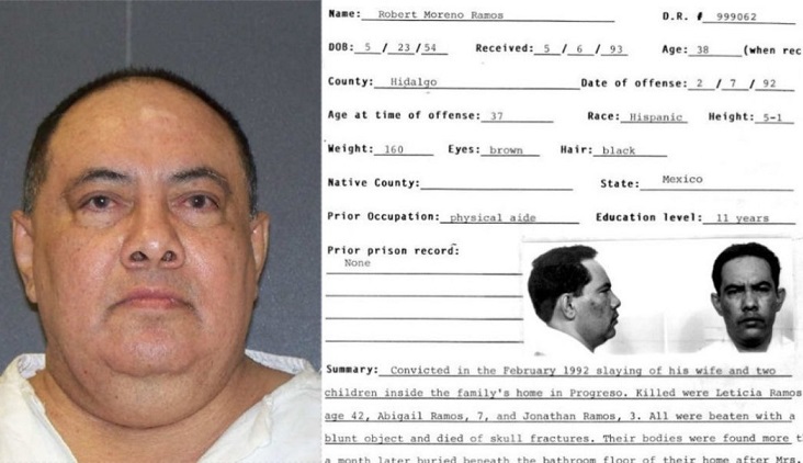 Texas ejecuta a una persona del Ciruelo,   que mató a su esposa e hijos