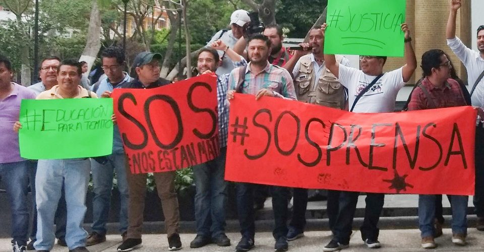 Periodistas de México denuncian amenazas