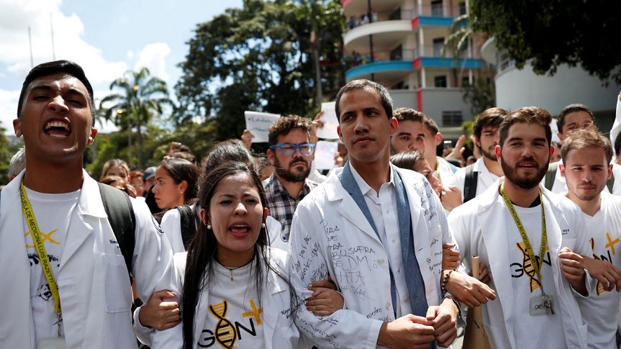 Parlamento europeo reconoce a Guaidó como presidente interino de Venezuela