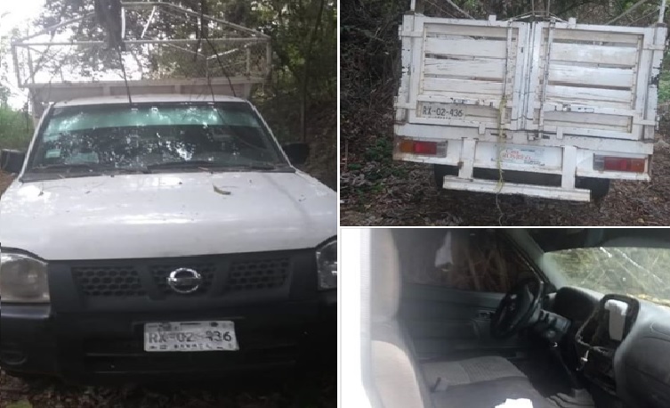Policía Vial recupera en Huatulco camioneta con reporte de robo