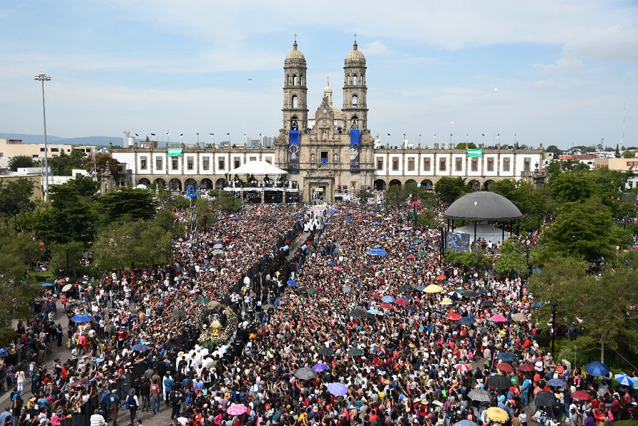 Como saldo blanco terminó la romería de la virgen de Zapopan Jalisco en su edición 2019