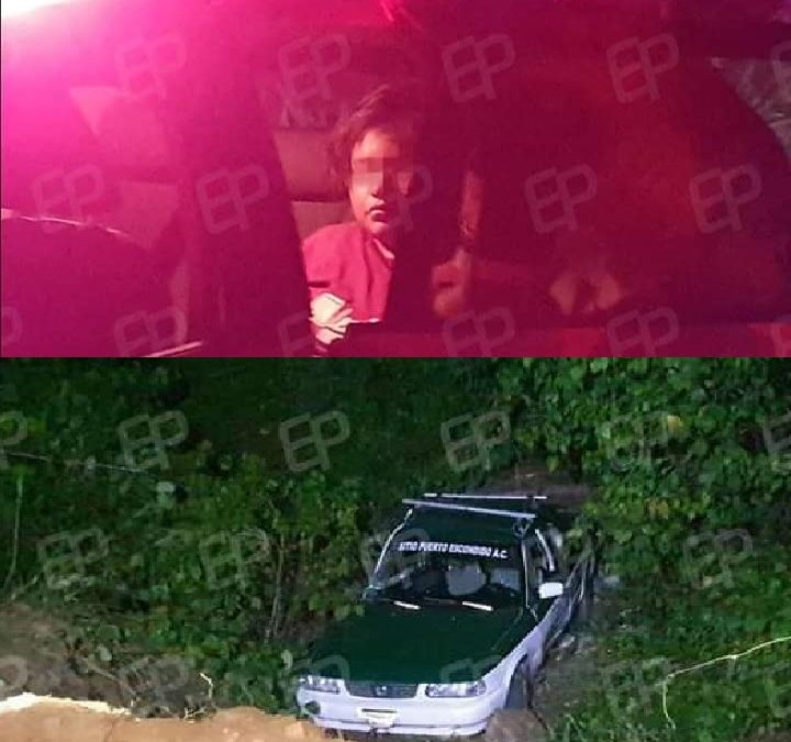 DE PELÍCULA.!!! Robaron un vehículo y taxistas los intercepto