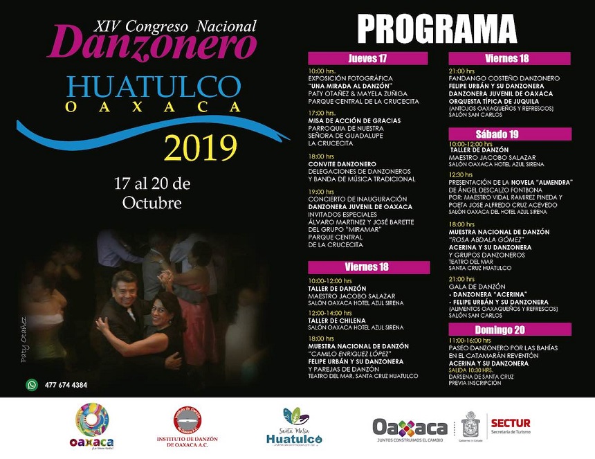 Será Huatulco sede del Congreso Nacional Danzonero 2019
