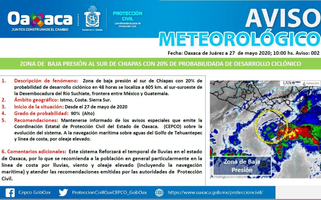 CEPCO inicia protocolos por sistema de baja presión