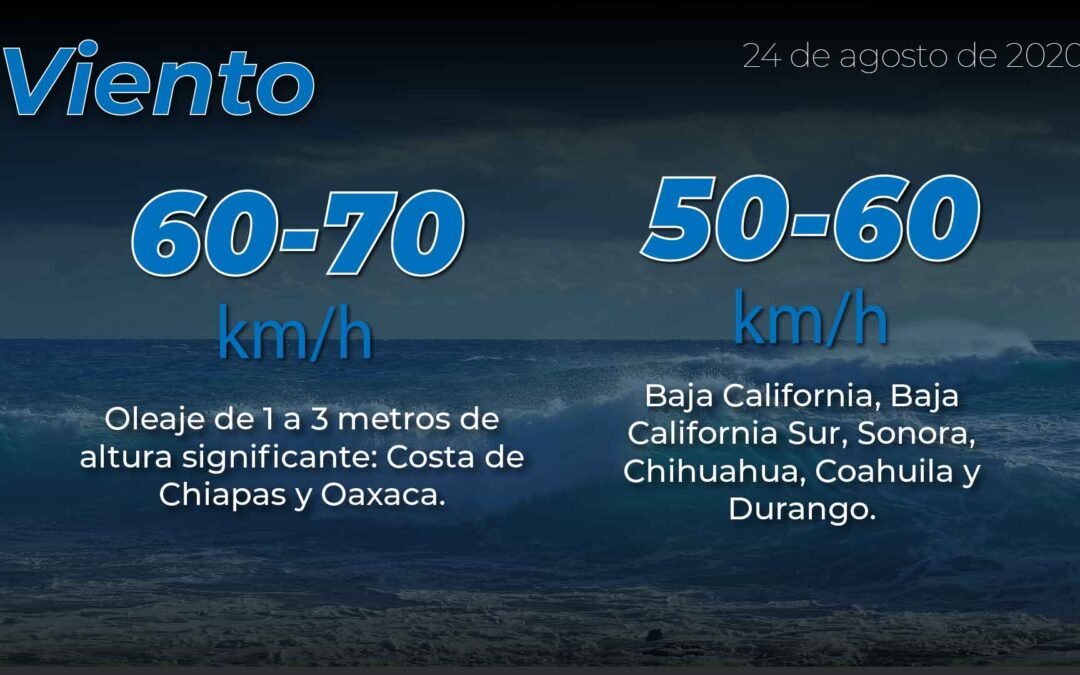 Se pronostica para Oaxaca, Chiapas  y el sur de Veracruz,  lluvias puntuales torrenciales