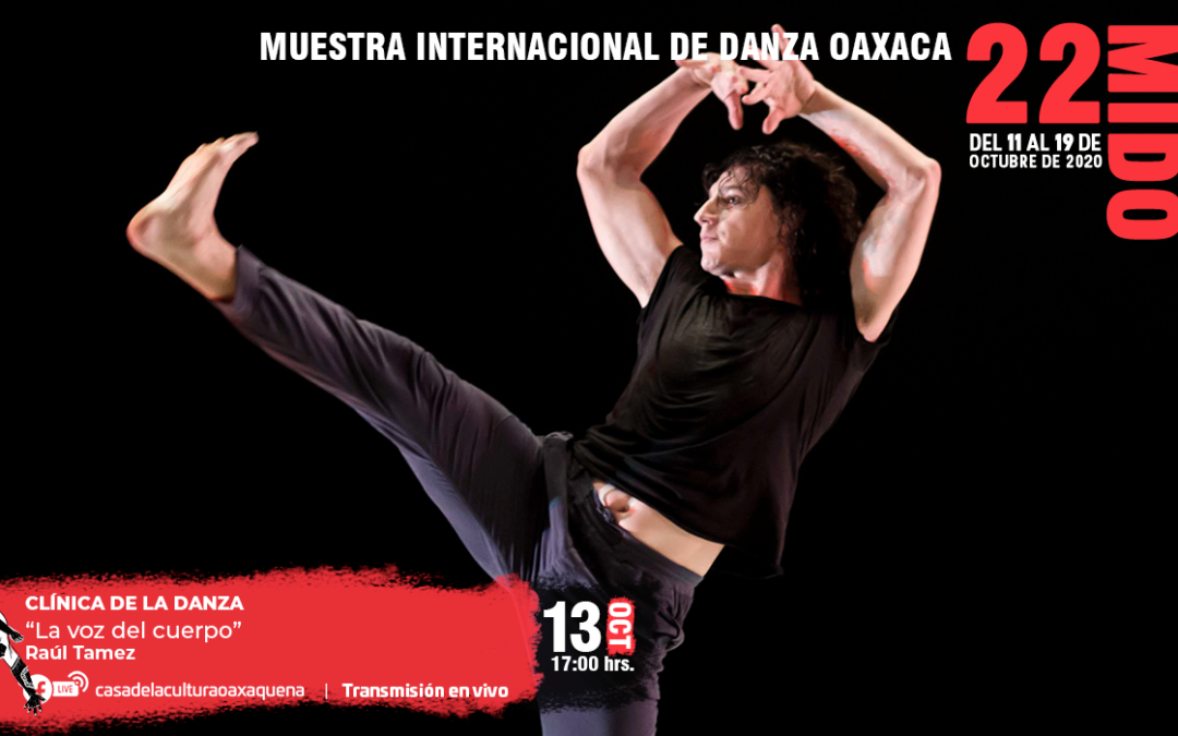 En el marco de la 22 MIDO, se impartirá clase sobre clínica de la danza y conversatorio