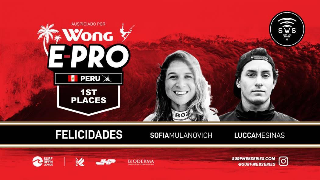 LUCCA MESINAS Y SOFIA MULANOVICH RECLAMAN VICTORIAS DEL WONG E-PRO PERÚ