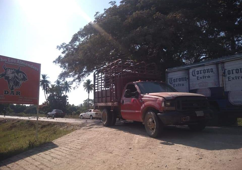 Dos muertos en accidente sobre la carretera San Juan – Cuajinicuilapa