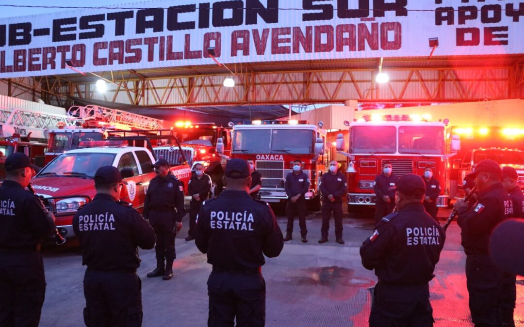 Conmemora Heroico Cuerpo de Bomberos 67 años al servicio de la ciudadanía de Oaxaca