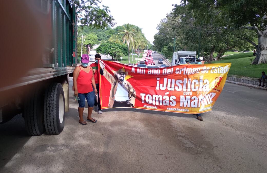 Piden justicia por el asesinato de Tomás Martínez