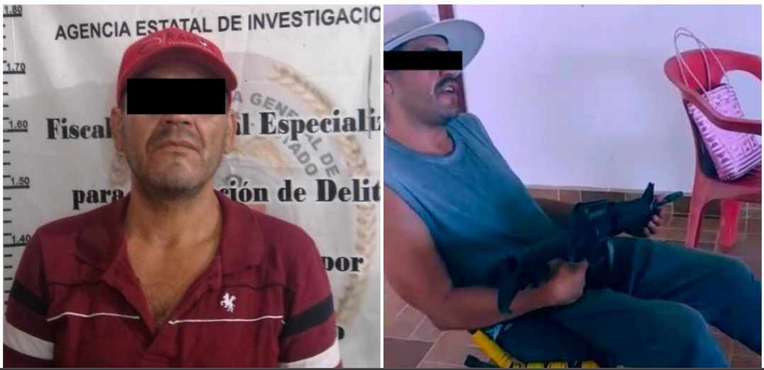 Aprehenden en Puerto Escondido a hombre que amenazaba a su familia con rifle R15