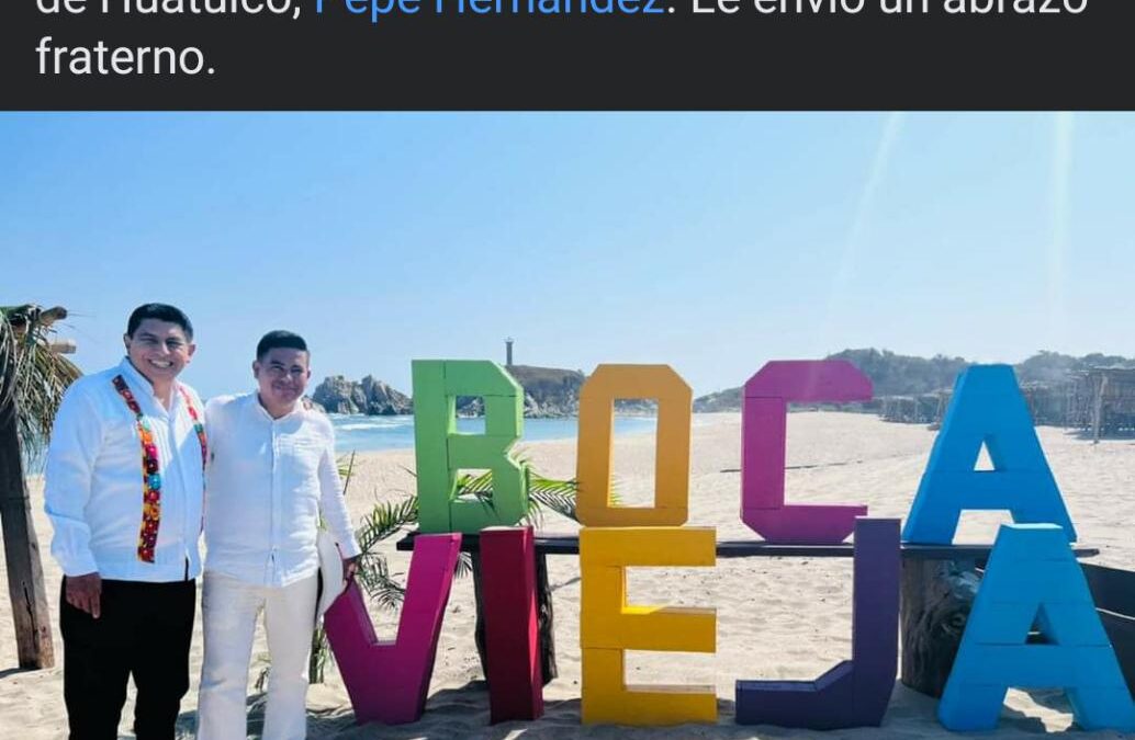 Con recursos del pueblo de Huatulco, hace campaña y festejara Pepe Hernández su cumpleaños