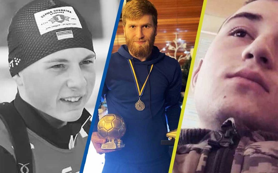 Futbolistas y biatleta ucranianos mueren durante invasión de Rusia a Ucrania