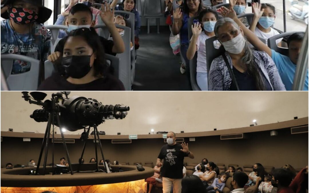 Inician “Viernes de Planetario”: Diversión y aprendizaje para la niñez oaxaqueña