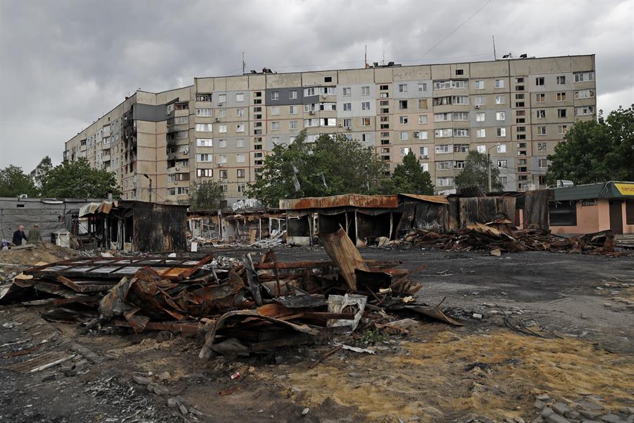 Ucrania logra que las tropas rusas se replieguen hasta la frontera en Járkov