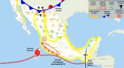 Informa CEPCO presencia de tormentas en diferentes zonas del estado