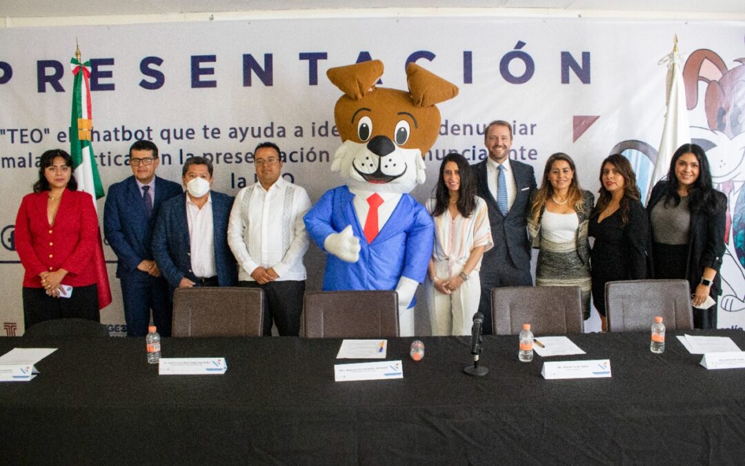 Presenta Fiscalía de Oaxaca, Organización TOJIL y la Embajada de Estados Unidos, `TEO´ chatbot para detectar actos de corrupción