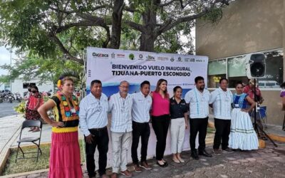 Crece conexión aérea de la Costa con nuevo vuelo Tijuana – Puerto Escondido