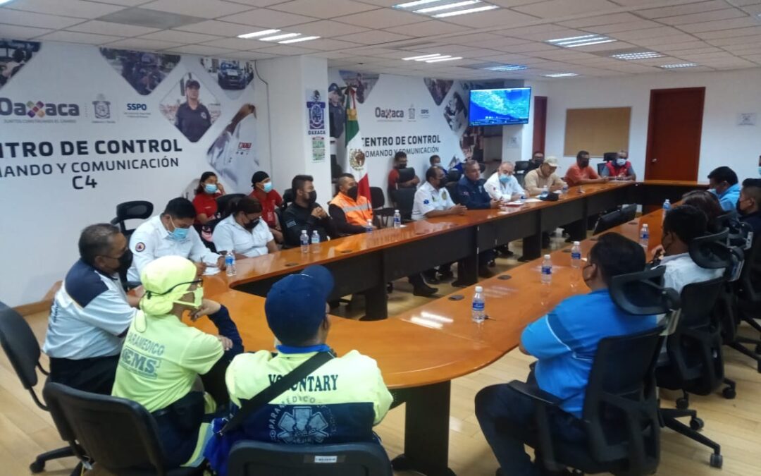 Coordina SSPO y CEPCO acciones para la máxima fiesta  de las y los oaxaqueños