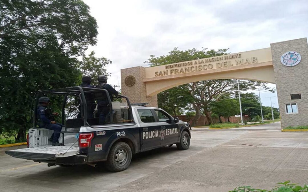 Inicia FGEO carpeta de investigación tras ataque armado en el que perdieron la vida tres elementos de la policía municipal de San Francisco del Mar