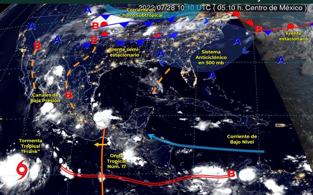 Prevalecerán las condiciones de tormentas aisladas para Oaxaca: CEPCO