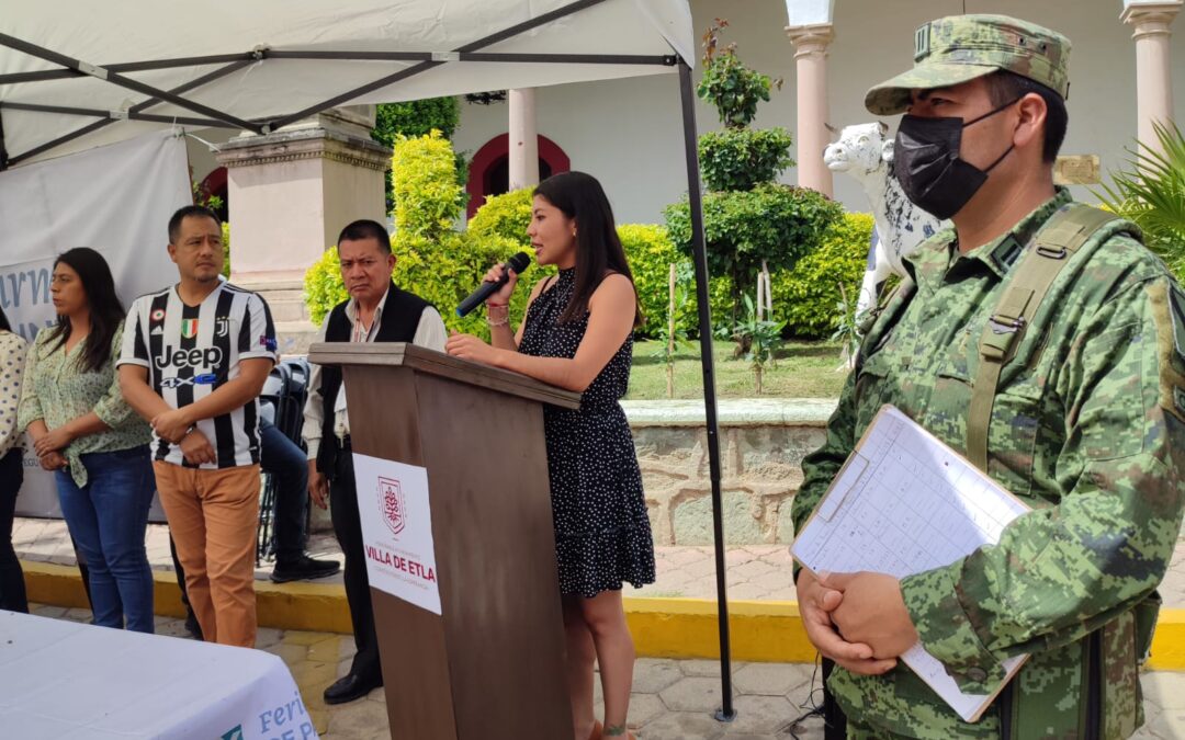 Clausura con éxito SSPO canje de armas en la Villa de Etla