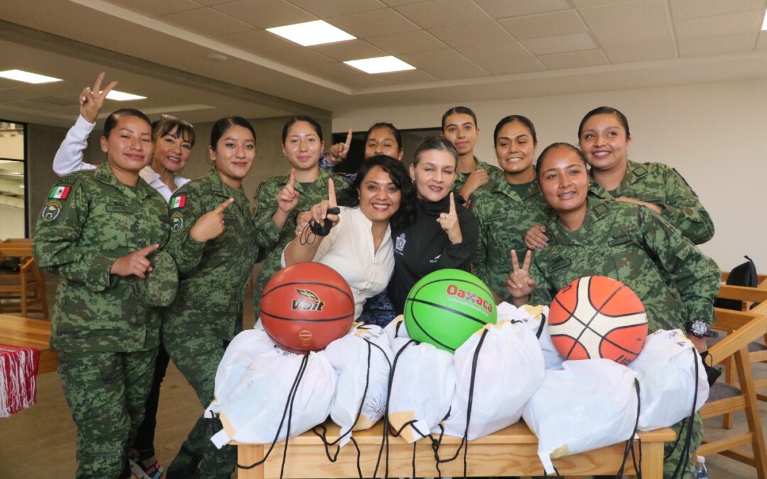 Reconoce Incude Oaxaca a equipos ganadores  de la 8va. Región Militar