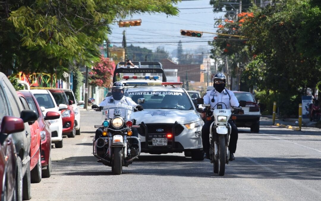 En octubre, la SSPO detuvo a 120 personas y recuperó 48 vehículos con reporte de robo