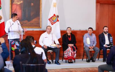 Anuncia Salomón Jara un gobierno transparente, abierto y comprometido con la rendición de cuentas