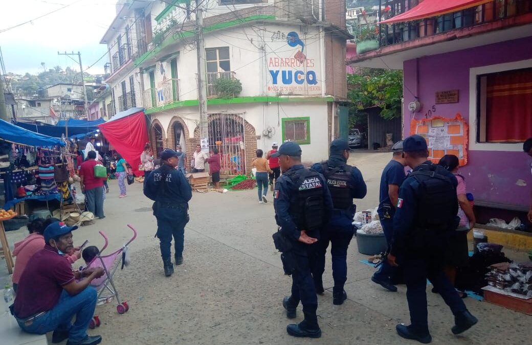 Despliega Gobierno de Oaxaca más de mil 500 elementos de seguridad durante “Fiestas decembrinas 2022”