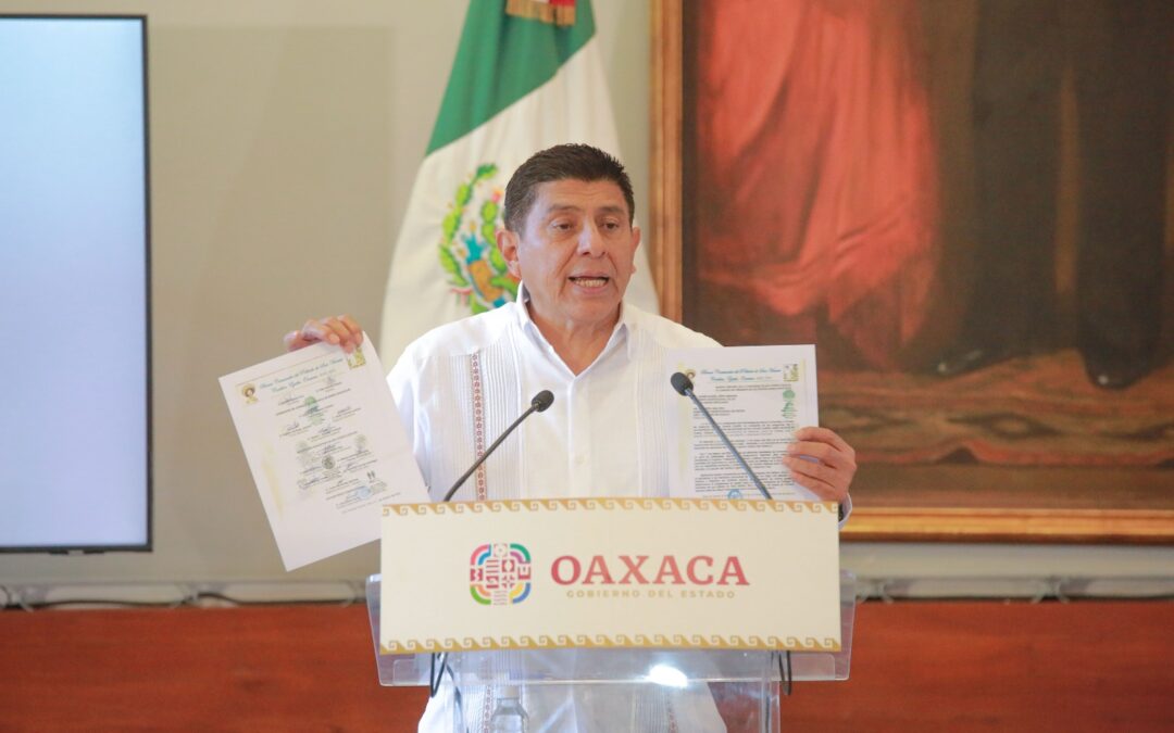 Celebra Gobierno de Oaxaca acuerdos en San Vicente Coatlán  para permitir reinicio de obra en supercarretera a la Costa