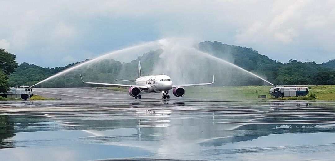 PRESUMEN CIFRA RECORD DE PASAJEROS VÍA AÉREA A HUATULCO