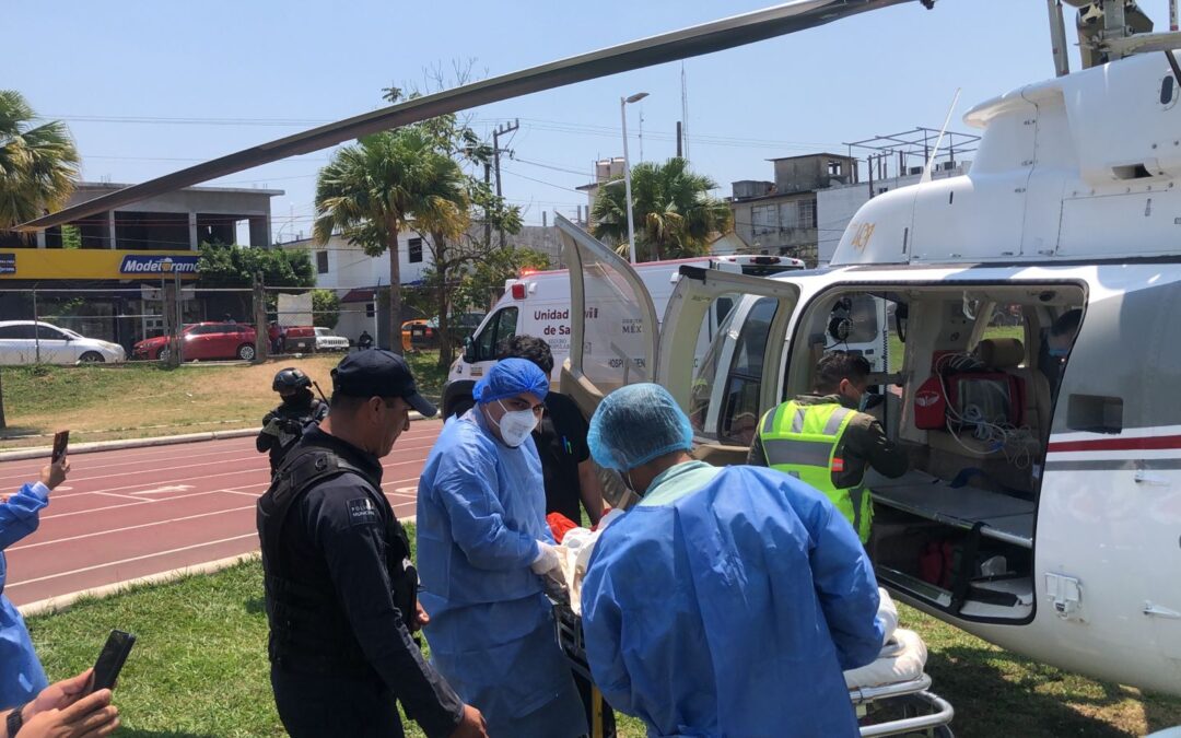 Traslada aeronave del Gobierno del Estado a paciente  para atención médica especializada