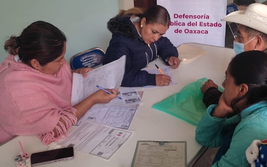 Perspectiva de género e interculturalidad, distintivos en la Defensoría Pública de Oaxaca