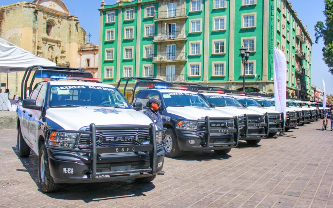 Suma 338 mdp la inversión para la seguridad pública en Oaxaca