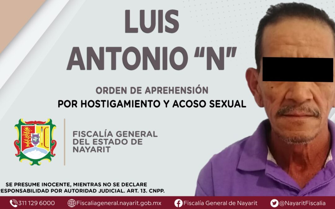 APREHENDIDO INTENDENTE DE ESCUELA PRIMARIA POR HOSTIGAMIENTO Y ACOSO SEXUAL