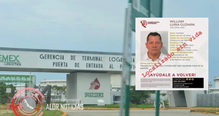 Pemex Despide a 2 petroleros por muerte de Williams Luria Guzmán en Terminal Pajaritos.