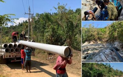 Se avanza en la reabilitacion de la red de agua potable en Pochutla Gobierno Municipal