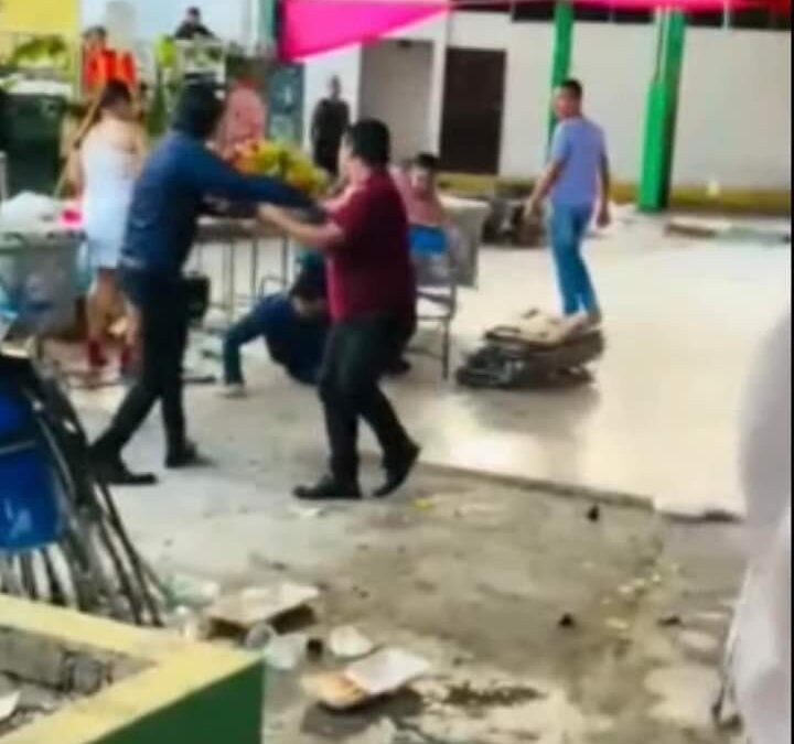 Se peleaban por un garrote en Vela Istmeña “Sol en Luna” en #Tehuantepec