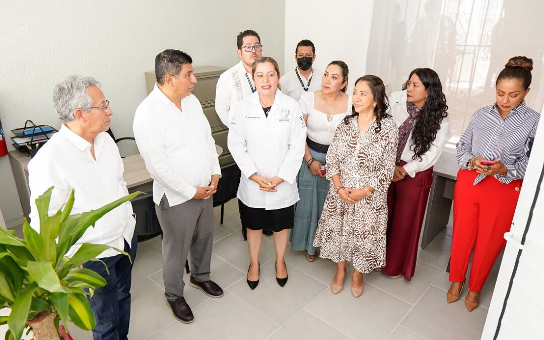 Inauguran Gobernador Salomón Jara y Poder Judicial Laboratorio de Genética Molecular, primero en su tipo en el país