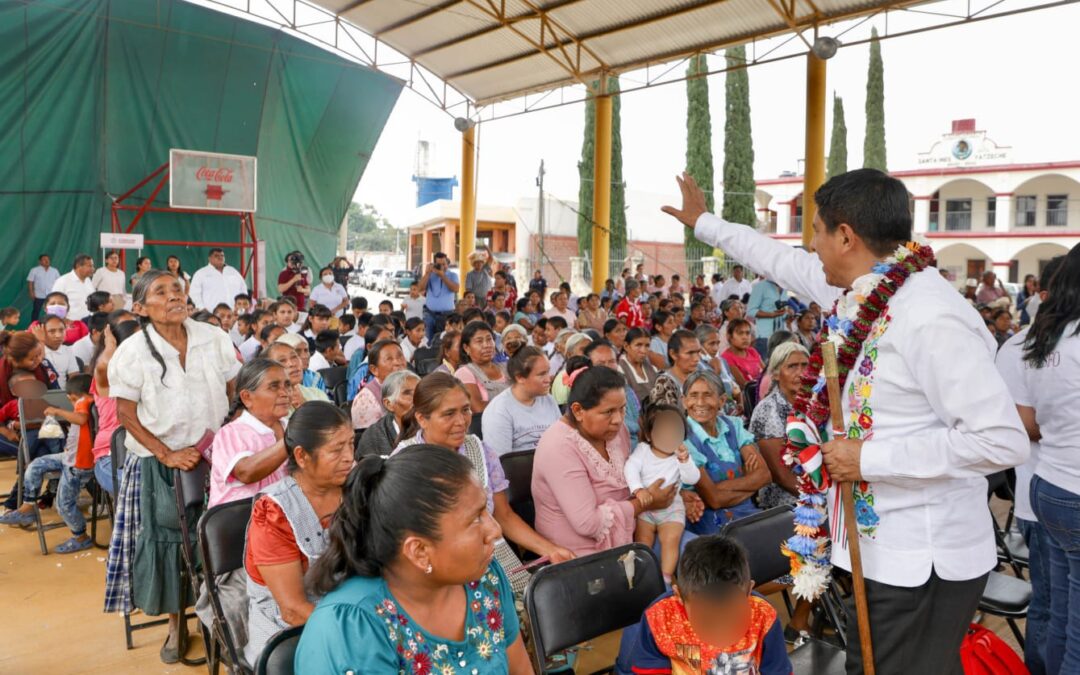 Tendrá Santa Inés Yatzeche servicios de salud, educativos y agua potable de calidad