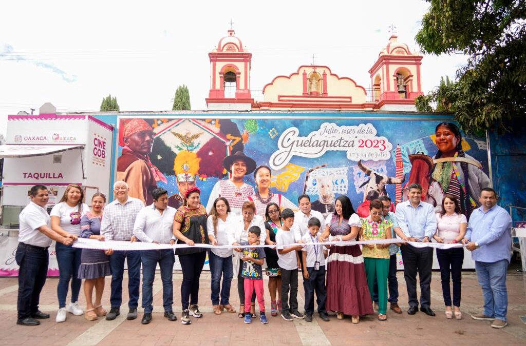 Llega el Cine Gob a Santa Lucía del Camino  con “Oaxaca y sus etnias, orgullo de nuestro origen”