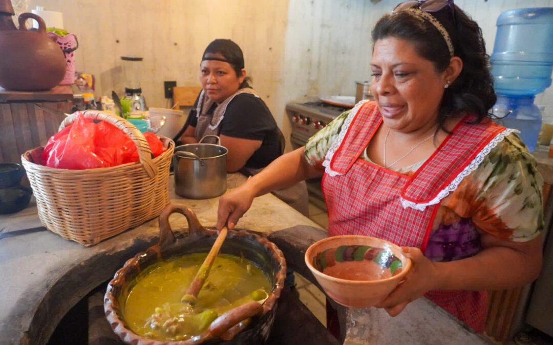 Un éxito muestra culinaria Lidxi Guendaro en el Centro Gastronómico