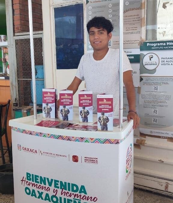 Culmina operativo Bienvenida hermana y hermano oaxaqueño