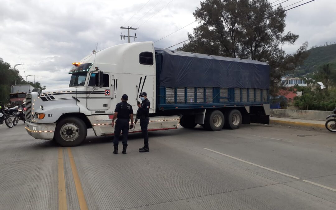 Trabajo coordinado entre el Gobierno de Salomón Jara y el Gobierno Federal logra rescatar a 278 migrantes