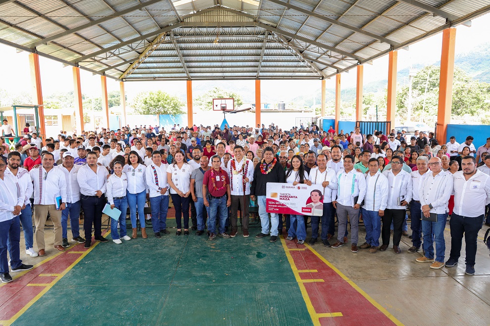Emprende Gobierno de Oaxaca acciones y estrategias  para el desarrollo de Zimatlán de Lázaro Cárdenas